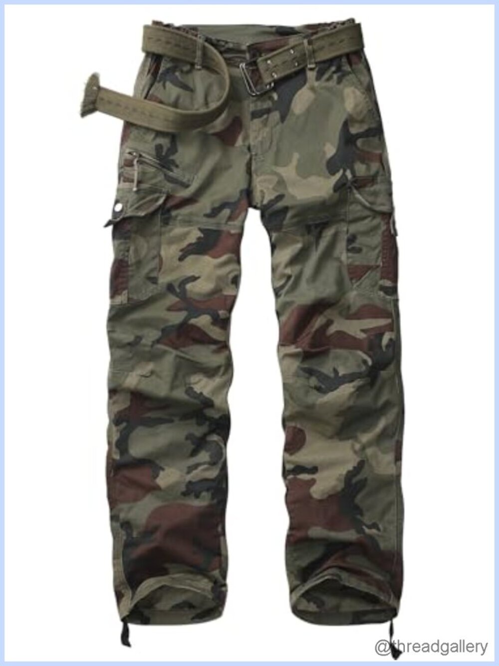 Womens Tactical Cargo Pants Cotton Work Hiking Travel Pants 7 Pockets Combat